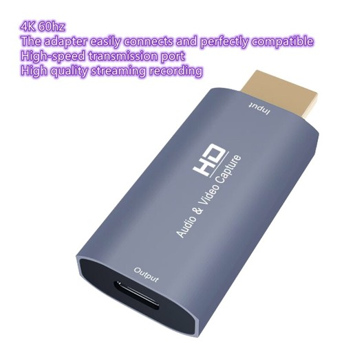 1080P HDTV to USB C Video Capture Card for Gamers Live Streaming Video Recorders - Afbeelding 5 van 8
