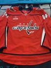 Washington Capitals Game Worn Carly1K Warmup Jersey With COA NHL MIC 56