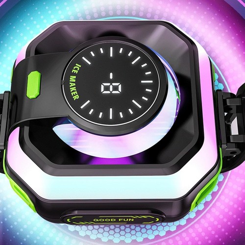 Ventilateur Refroidissement T��l��phone Portable Eclairage RGB Personnalisable a - Zdjęcie 2 z 12