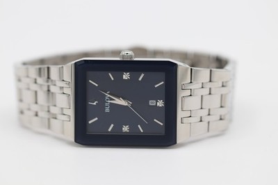 Bulova 96D139 45mm Silver Stainless Steel Case and Silver Stainless Steel...