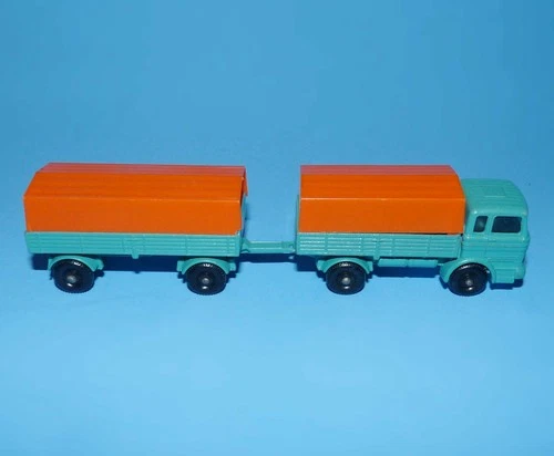 Lesney Matchbox Mercedes Truck and Trailer No 1 and 2 England c 1960s