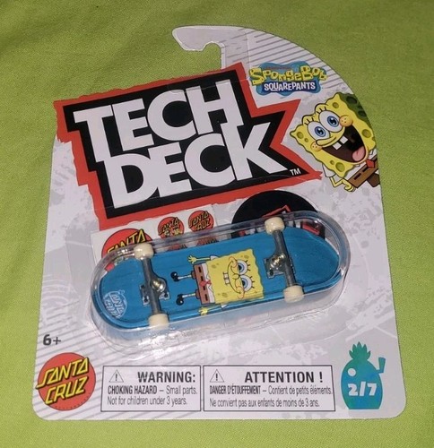 Tech Deck Santa Cruz SpongeBob Fingerboard Skateboard Set - Bild 6 von 19