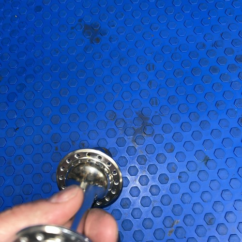 Juego de bujes vintage Shimano Dura-Ace 32 orificios delanteros traseros 100 mm 130 mm QR - Imagen 10 de 21