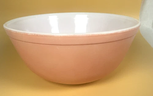 VTG Pink Flamingo PYREX Mixing Bowls #403 -  2.5 Quart Nesting Bowl
