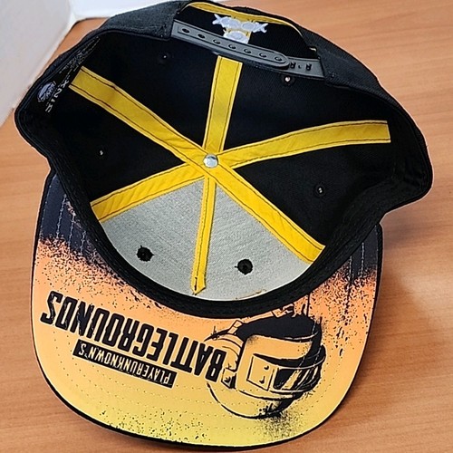 NEW BATTLEGROUNDS LOGO SNAPBACK HAT CAP PUBG GAMING ADJUSTABLE XBOX PROMO - Picture 6 of 8
