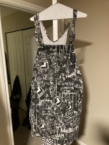 Vintage PRO PLAYER Chicago White Sox Starter Bib Overalls XL Rare - Bild 2 von 2