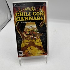 PSP Game Chili Con Carnage (Sony PlayStation Portable) with Manual  Tested,