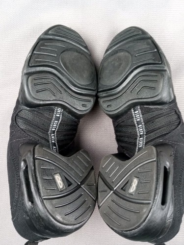 Bloch Boost Mesh Split Sole Dance Sneaker Women Shoe Size 9.5 High Arch Spin Blk - Picture 12 of 20