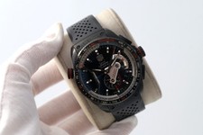 Tag Heuer Grand Carrera 43mm CAV5185 Calibre 36 Automatic Black Dial Men's Watch