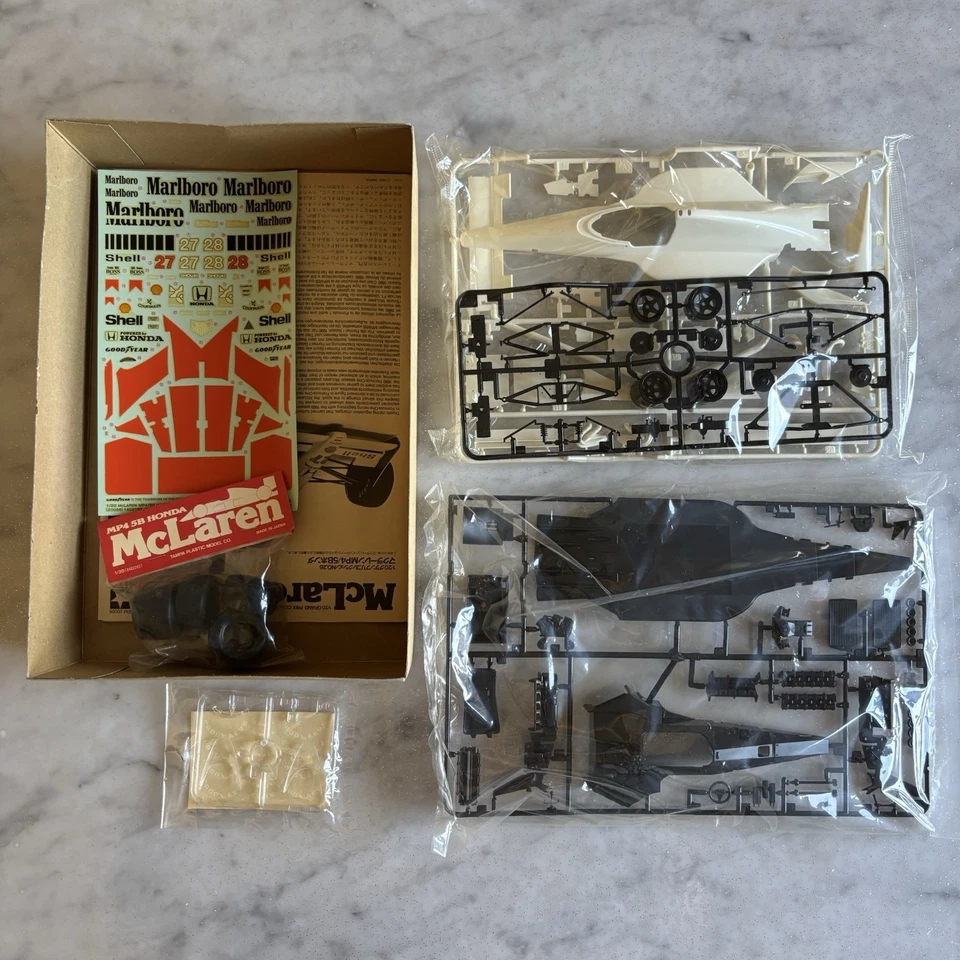 TAMIYA - 1:20 MCLAREN MP4/5B HONDA - NUOVO COMPLETO - Immagine 3 di 3