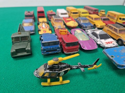 Job Lot of 26 Vintage Corgi Juniors Die-Cast Vehicle Bundle Van Car Trailer etc - Picture 3 of 7