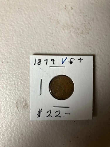 Indian Cent 1879 VG plus condition
