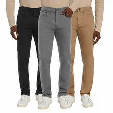 Banana Republic Mens Stretch 5 Pocket Pant Cotton Spandex Tan Black Gray Colors