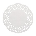 100pcs Disposable Oil-absorbing White Lace Paper Doilies Cake Box Liner
