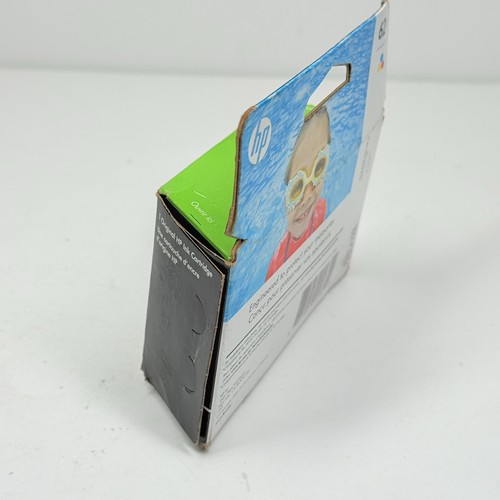 Genuine HP 62XL Tricolor Ink Cartridge C2P07AN Expired 2021 NEW sealed - Picture 4 of 5
