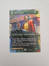 Miles Morales 0200 (Borderless) MTG Magic Marvel's Spider-Man