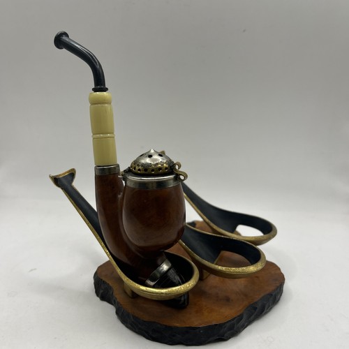 Smoking Pipe With Beautiful Pipe Stand - Bild 10 von 10