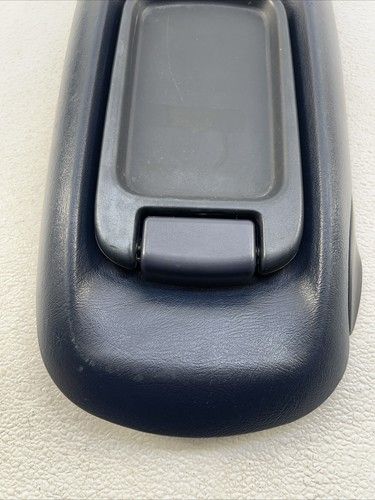 95-00 Chevy Silverado GMC Sierra Tahoe Yukon Center Console Lid OEM Blue - Picture 2 of 16
