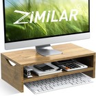 Zimilar Support de Moniteur Riser, 2 Niveaux Ordinateur Portable Moniteur Riser pour PC Scr...