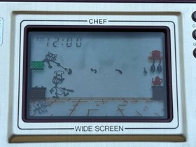 Nintendo Game & Watch CHEF FP-24 1981 Near Mint In Box