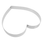 Mousse-Ringform: Käsekuchen-Ausstechring – Lebensmittelform aus Edelstahl zum