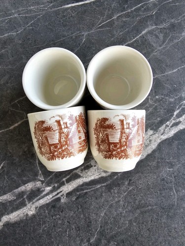 Vintage Geschirrset von Wood & Sons Staffordshire  15-teilig – Ironstone England - Bild 7 von 8