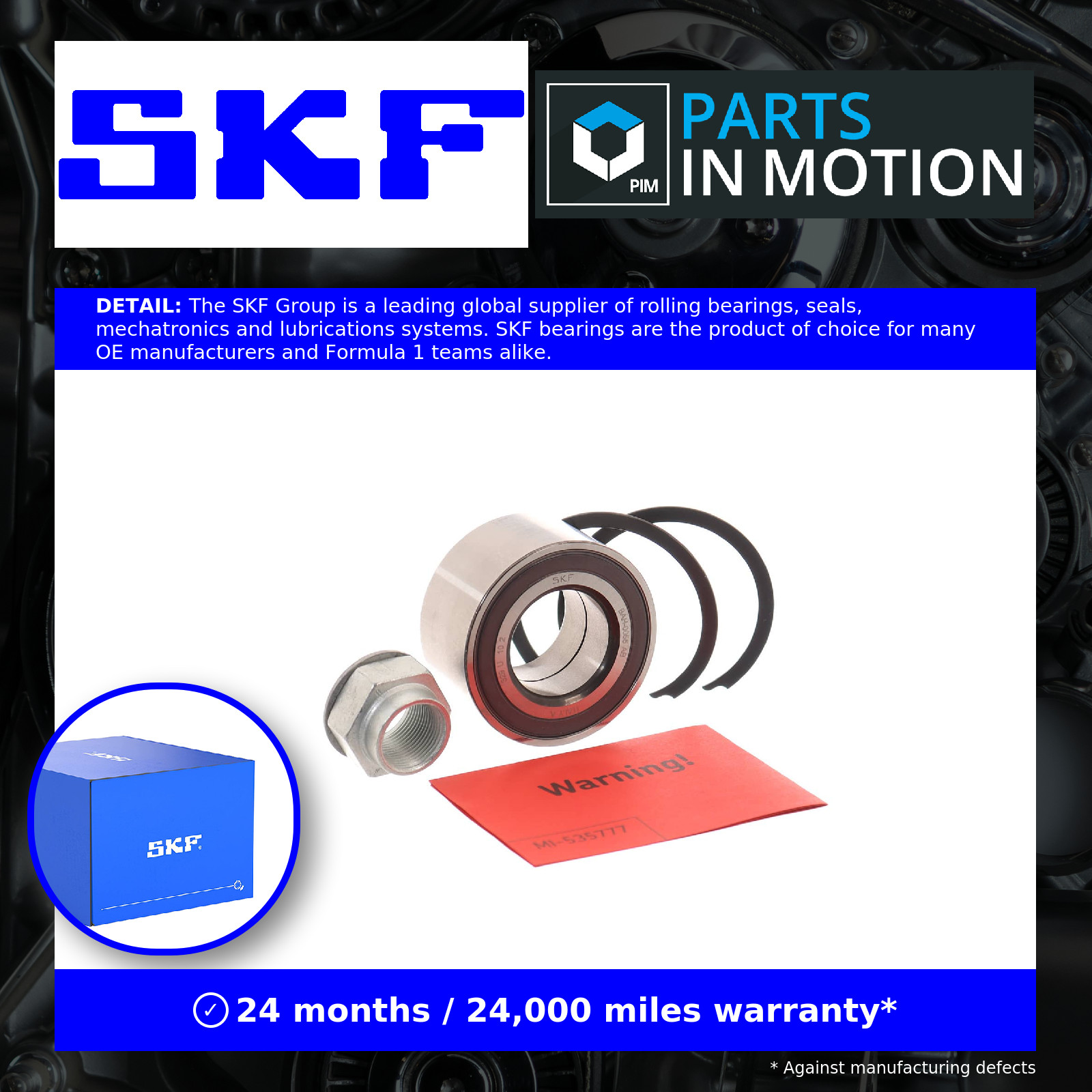 SKF Wheel Bearing Kit - VKBA6540 - Fits Vauxhall Adam ECOTEC - OE Quality - Image 13