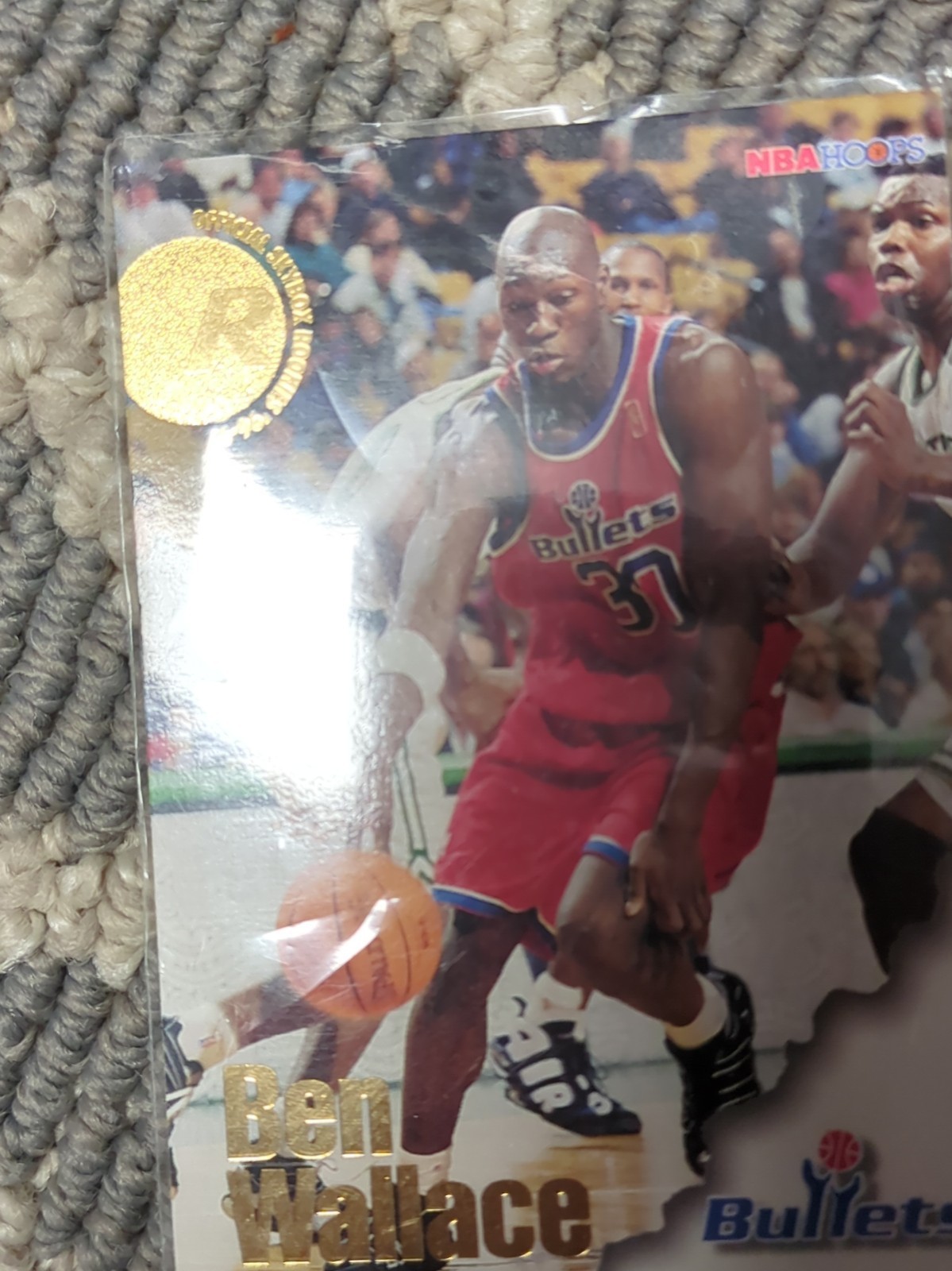 1996-97 NBA Hoops - Rookies Ben Wallace #314 (RC)