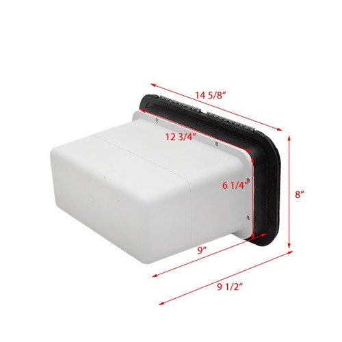 IPS Boat Tackle Center 530-039 | 8 x 14 Black Storage Box - Foto 4 di 6