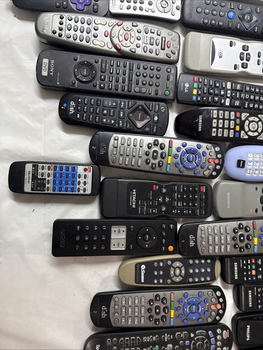 Lot of 50 Remote Controls - Misc Brands UNTESTED RESALE - Picture 4 of 7