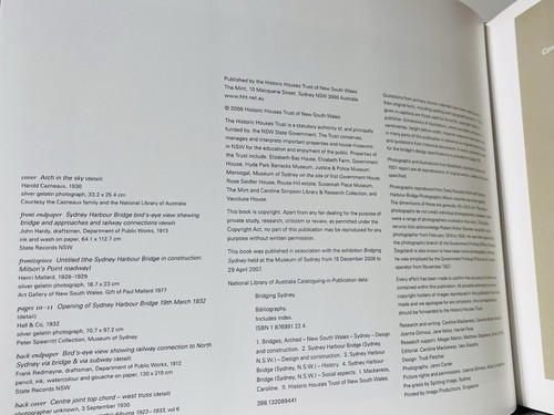 Bridging Sydney By Caroline Mackaness (Editor) 2006 Hardcover Bibliography - Picture 3 of 4