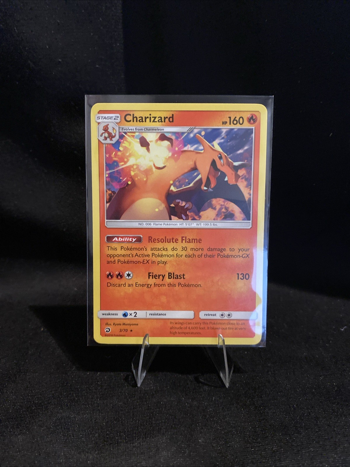 Pokémon Charizard #39 3/70 DRM Dragon Majesty NM