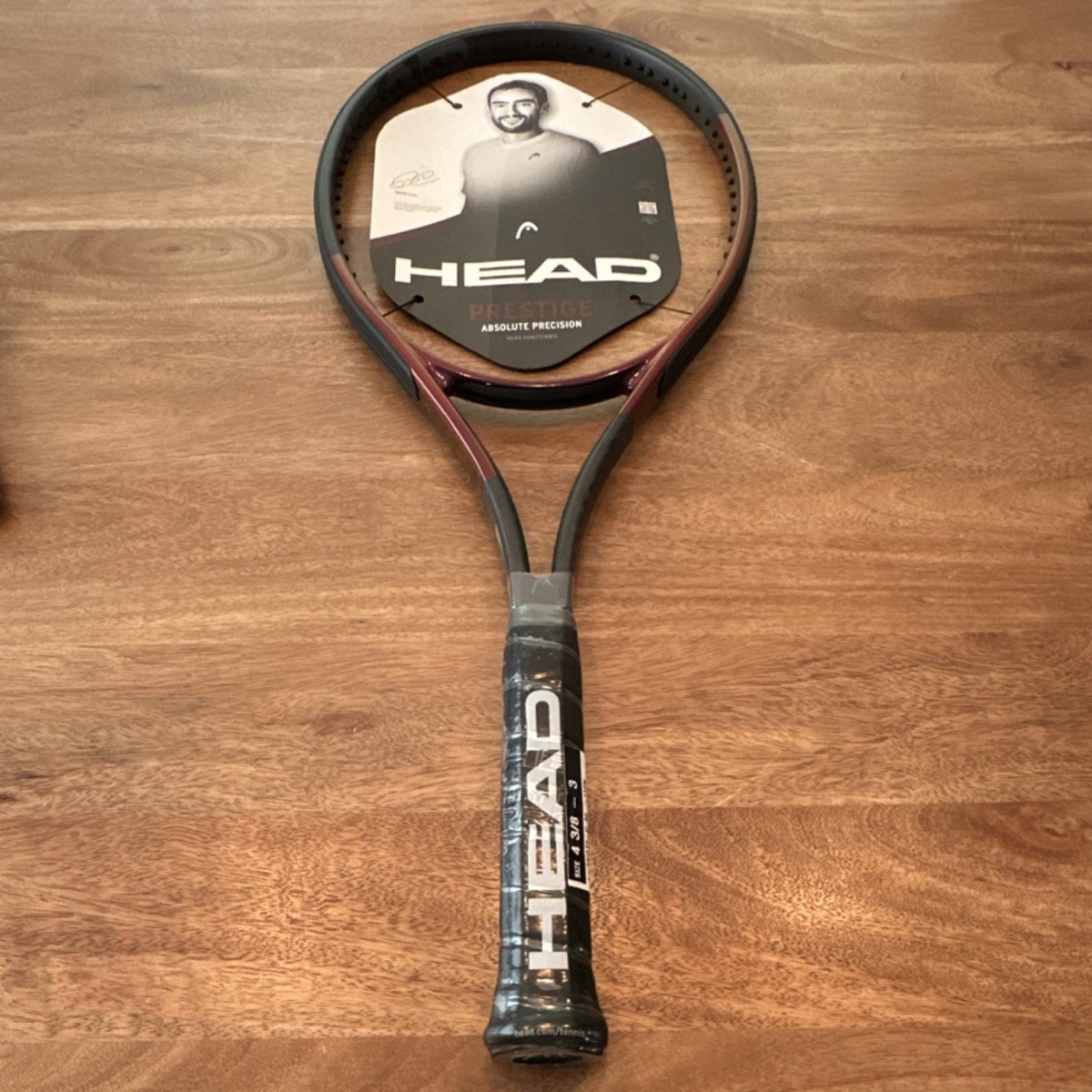 Head Prestige MPL 2023, grip size 4 3/8 (grip 3), 99in head, 10.6 
