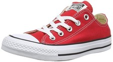 Converse Unisex Chuck Taylor All Star Ox Low Top Red M9696, New with Box