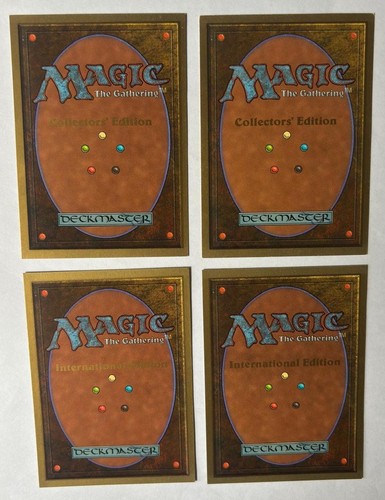 MTG 4X INTERNATIONAL / COLLECTOR'S EDITION FLASHFIRE (IE /CE) LIKE BETA SORCERY - Picture 6 of 6
