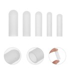  50 Stück Silikon-Reißverschlussabdeckungen: Geräuschdämpfende