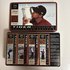 Tiger Woods New 12 Ball 2000 US Open Champion Collector Series 1 Major Foursome