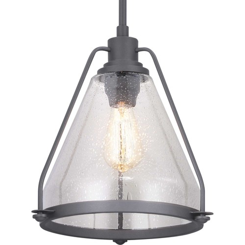 Progress Lighting P500135 Nickel Range Single Light 13"W Pendant - Picture 12 of 12