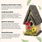 Handmade Edible Birdhouse – Reseedable Feeder Gift, Made in Usa