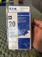 Eaton Circuit Breaker Single Pole ABS/Plastic 20A BRN120AFCS