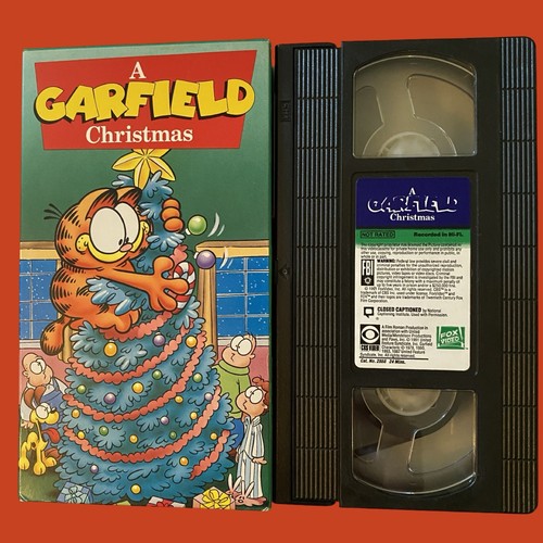 A Garfield Christmas (VHS) 1991. Kostenloser Versand!
