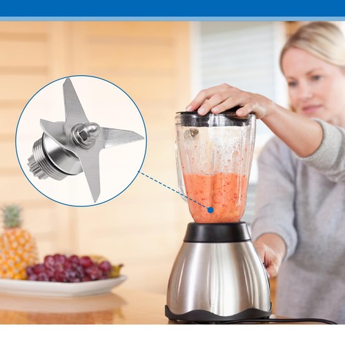 Repuesto de cuchilla de licuadora para Vitamix, licuadora de acero inoxidable cuchilla húmeda... - Imagen 4 de 7