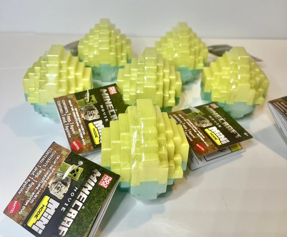Lote 6 mini figuras de huevo de desove de película Minecraft de 6+ años Foto 4 de 4