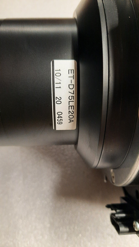 Panasonic ET-D75LE20 Zoom Lens - Picture 7 of 10