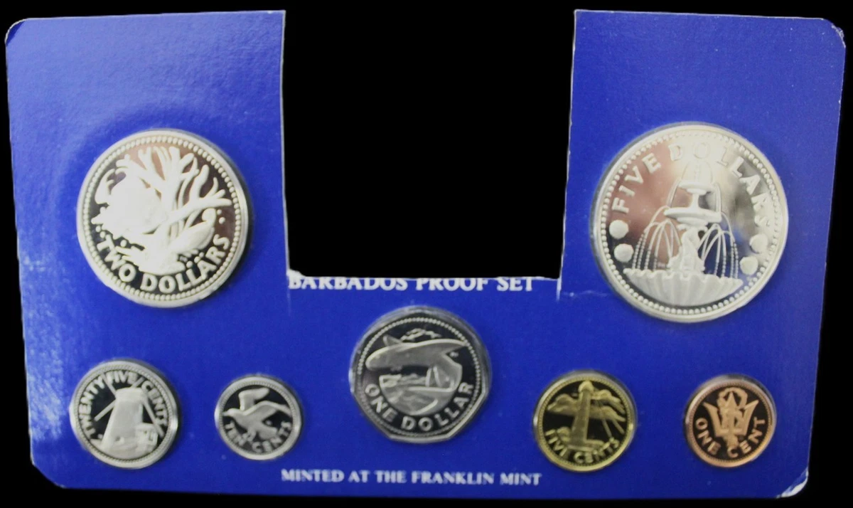 Silver 1975 Barbadian Coins for sale | eBay