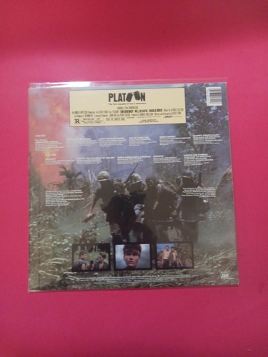 Platoon Original Motion Picture Soundtrack - Vinyl LP Atlantic Records (1987) - Picture 2 of 3