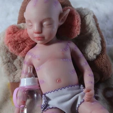 18 Inch Lifelike Reborn Boy Doll - Full Silicone Body Realistic Newborn Gift