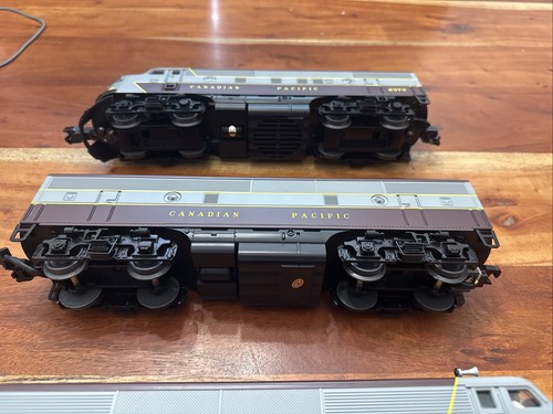 MTH RailKing 30-2628-1 Canadian Pacific F-3 ABA Diesels PS.2 O Used #2373 CP N32 - Picture 22 of 24