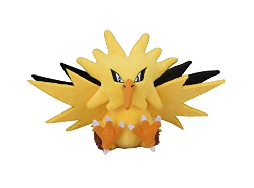 Pokemon center original plush toy Pokémon fit Zapdos - Picture 1 of 2