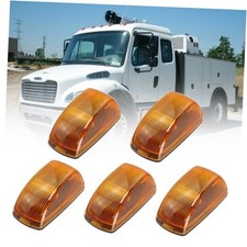 Roof Top Light Cab Clearance Marker Lamp LED Amber Compatible with 5 Pcs